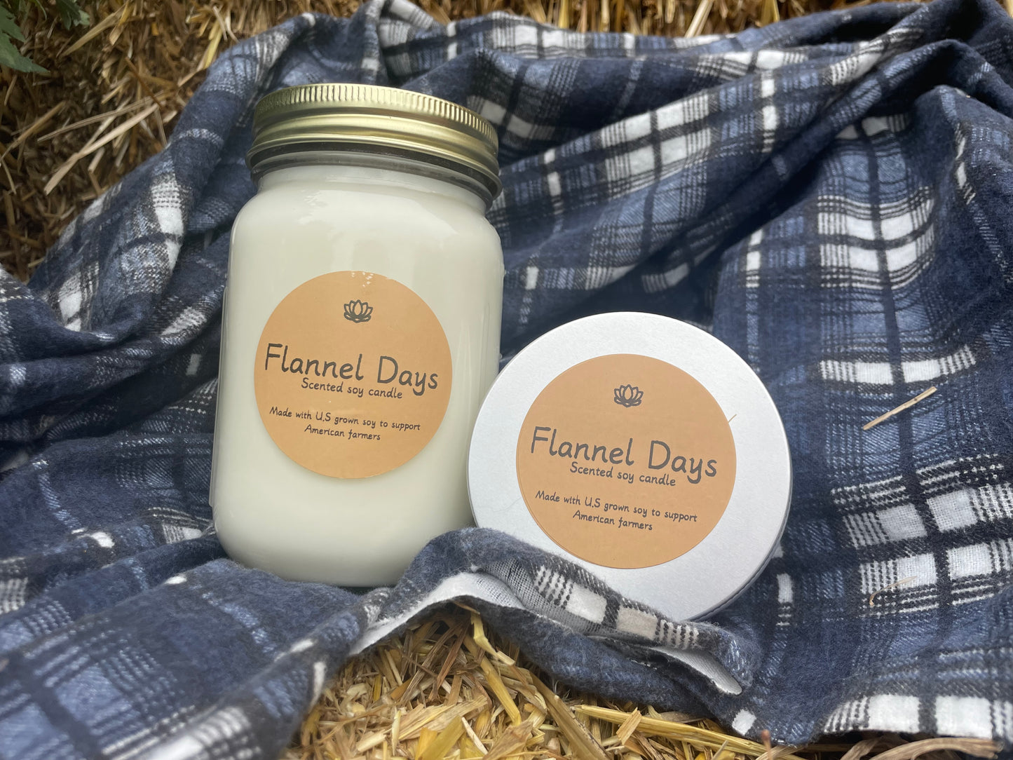 Flannel Days Scented Soy Candle